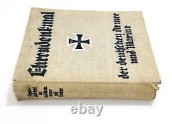 Memorial of Honor of the German Army and Navy 1871-1918 WithFold Out Color Pics