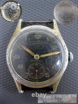 Military Watch DOGMA CLEMENCE FRERE Wristwatch WWII SWISS made for German Army