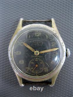 Military Watch DOGMA CLEMENCE FRERE Wristwatch WWII SWISS made for German Army