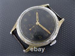 Military Watch DOGMA CLEMENCE FRERE Wristwatch WWII SWISS made for German Army