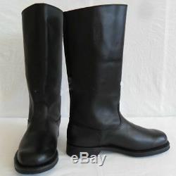 Military Wwii German Army Em Leather Combat Officer Boots In Sizes