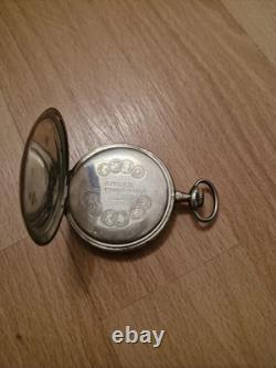 Military watch from WWII, 1940s. German officer's service watch. WWII
