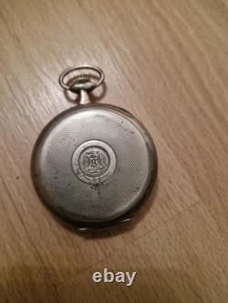Military watch from WWII, 1940s. German officer's service watch. WWII