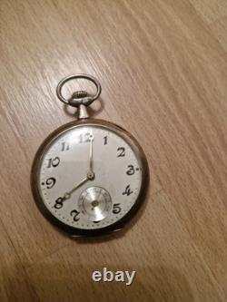 Military watch from WWII, 1940s. German officer's service watch. WWII Military watch from WWII, 1940s. German officer's service watch. WWII