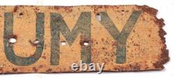 Minen Mines German WW2 Sign war period WWII Germany bones Battlefield road Army