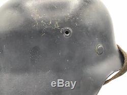 Named Ww2 German Helmet KIA W History Wwii Army M42 Original
