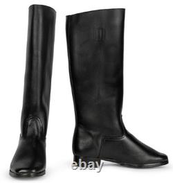 Nestof WWII WW2 Leather German Officer boots, leather sole and iron heel