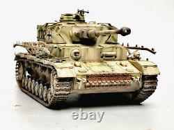 New 1/35 Scale WWII German Army Panzer IV J Tank Assembled Painted Plastic Model