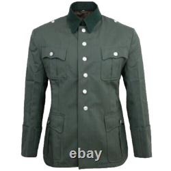 New Man's German Army Officers Failed gray Wool Tunic WW2 Repro Uniform Jacket