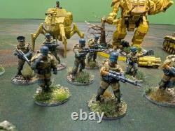 Nicely Painted German Konflikt'47 Army Weird War WWII Models Locust PzIV X New