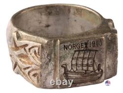 Norway WW2 German ring WWII Norge 1940 Drakkar battleship Germany Army Wehrmacht