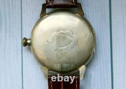 ORATOR Military for German Army WWII Silver Swiss vintage men's mechanical Watch