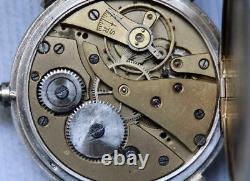 ORATOR Military for German Army WWII Silver Swiss vintage men's mechanical Watch
