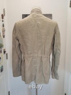 ORIGINAL German WW2 Army M33 Drillichanzug/Drill Dress Tunic -Maker Marked