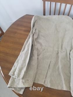 ORIGINAL German WW2 Army M33 Drillichanzug/Drill Dress Tunic -Maker Marked