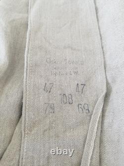 ORIGINAL German WW2 Army M33 Drillichanzug/Drill Dress Tunic -Maker Marked