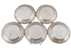 ORIGINAL Rare WW2 WWII X5. German Army SS Silver PATENT Plates All Divisions