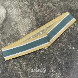 ORIGINAL WWII WW2 German Army Afrika Korps DAK Cuff Title Patch Textbook