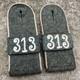 Original Wwii Ww2 German Army Infantry Em Enlisted Man Shoulder Board Pair