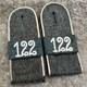 Original Wwii Ww2 German Army Infantry Em Enlisted Man Shoulder Board Pair