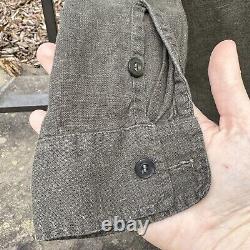 ORIGINAL WWII WW2 German Army Issue Heer Pullover Shirt Tunic Uniform Nice