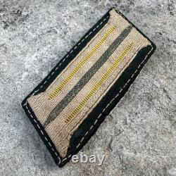ORIGINAL WWII WW2 German Wehrmacht Army Cavalry Cut Off Uniform Collar Tab