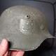 Original Wwii Ww2 German Wehrmacht Army M42 Steel Combat Helmet Nice