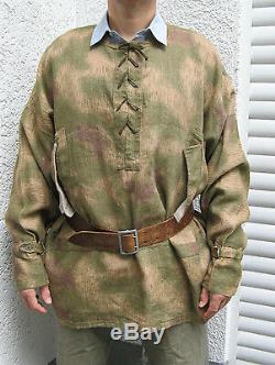 ORIGINAL german Wehrmacht camo jacket tan and water smock Heer Luftwaffe army