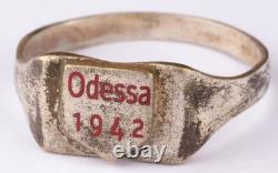 Odessa 1942 WW2 German ring WWII Ukraine Germany Army Wehrmacht force Shield