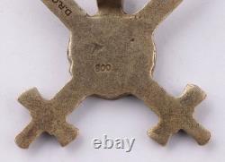 Officers Pendant 800 Silver Sword 1939 Badge WW2 German WWII Germany Army Wehrma