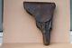 Old Original Rare Army German Leather Holster P08 Wwi Wwii