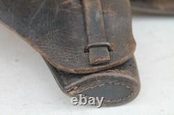 Old Original Rare Army Holster German Walther WWII WW2 Brauning Zauer With Belt