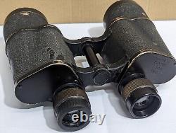 Old Vintage WWII WW2 German Army Dienstglas BLC 10x50 Binoculars. Read Please