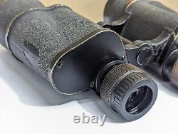 Old Vintage WWII WW2 German Army Dienstglas BLC 10x50 Binoculars. Read Please