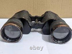 Old Vintage WWII WW2 German Army Dienstglas BLC 10x50 Binoculars. Read Please