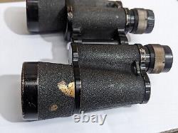 Old Vintage WWII WW2 German Army Dienstglas BLC 10x50 Binoculars. Read Please