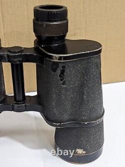 Old Vintage WWII WW2 German Army Dienstglas BLC 10x50 Binoculars. Read Please