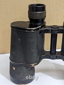 Old Vintage WWII WW2 German Army Dienstglas BLC 10x50 Binoculars. Read Please