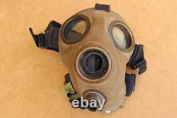 Old WW2 WWII Romanian Army Military AGV Gas Mask Respirator Dated 1939 with Tag