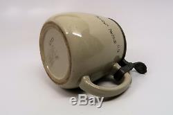Old WWII German Army Heer beer mug ceramic stein WW1 Gebirgsjager 0.5L Wehrmacht