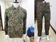 Only Size L German Army Linen Hbt Dot 44 Pea Camo M43 Field Tunic & Trousers
