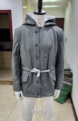 Only SIZE S GERMAN ARMY MOUSE GREY & WHITE WINTER REVERSIBLE PARKA