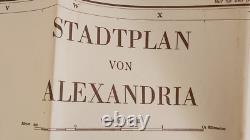 Original 1940 WWII German Afrika Northeast Africa Military Maps Berlin Army Set