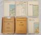 Original 1941 Wwii German Tunis Military Geographical Maps Set Berlin Army