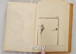 Original 1941 WWII German Tunis Military Geographical Maps Set Berlin Army