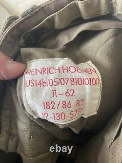 Original 1960s West German Army Tunic & Trousers