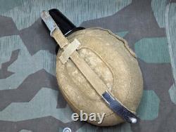 Original 1L WWII German Canteen Bakelite Cup Cover & Strap EEF 42 Wehrmacht Army