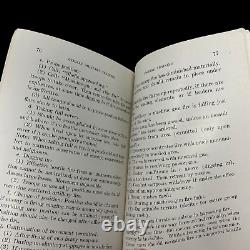Original Early WWII 1942 RESTRICTED German Army Military Training Manual