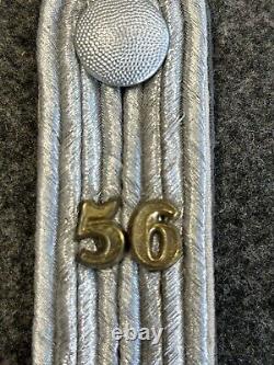 Original Early WWII German Army Officer's 56th Infantry Regiment Shoulder Boards