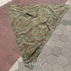 Original Former German Army WWII M-31 Splinter Camo Zeltbahn Tent Poncho 1940s M